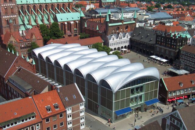 Neubau Geschäftshaus Lübeck Markt 1