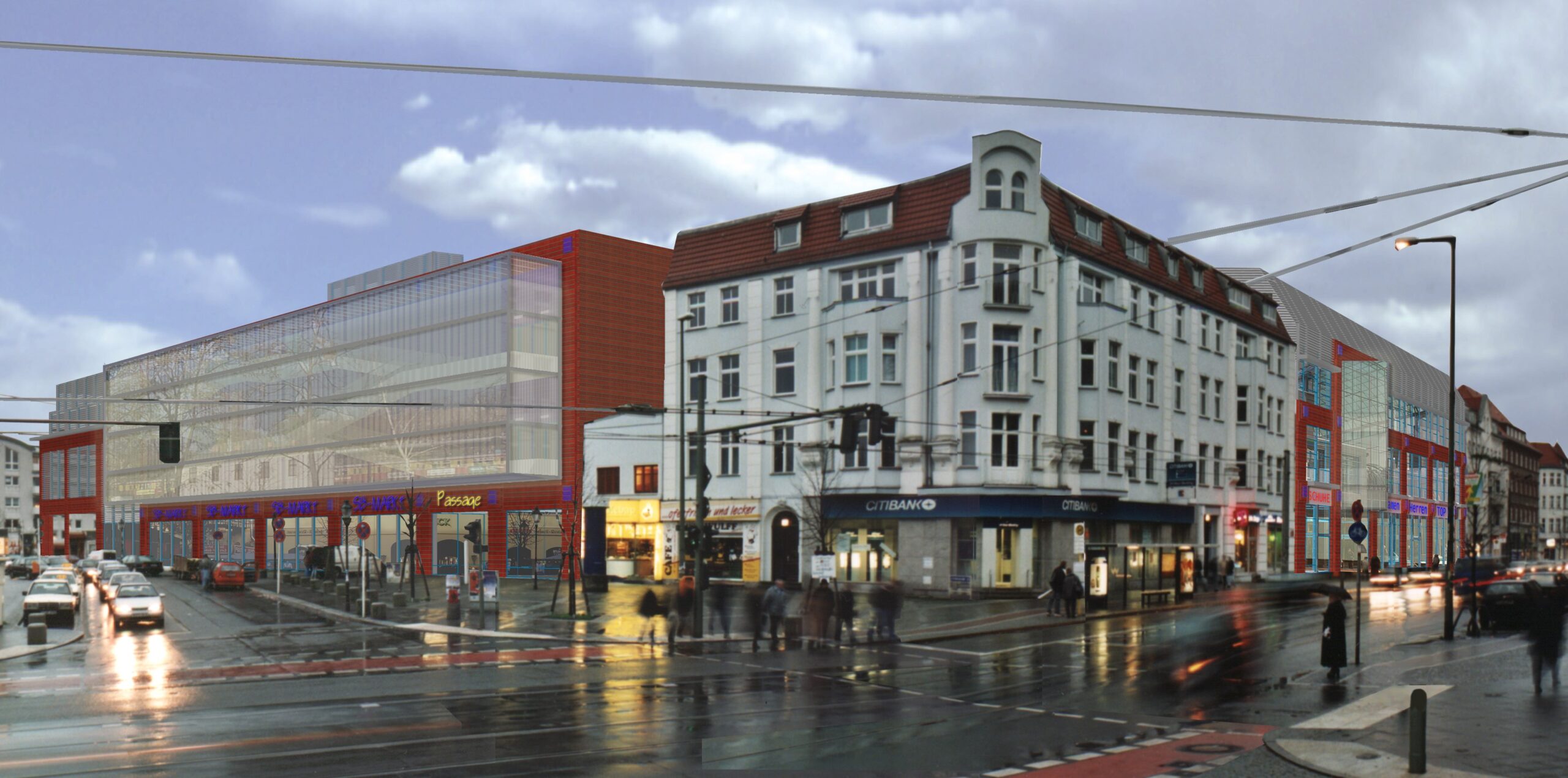Neubau Einkaufszentrum Berlin – Bahnhofstraße