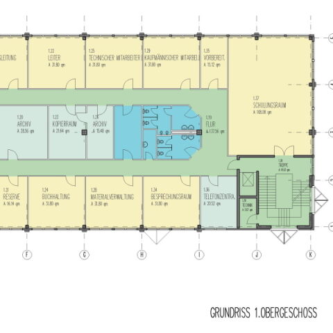 Neubau Verwaltungs-und Produktionsgebäude Elektronische Bauteile
