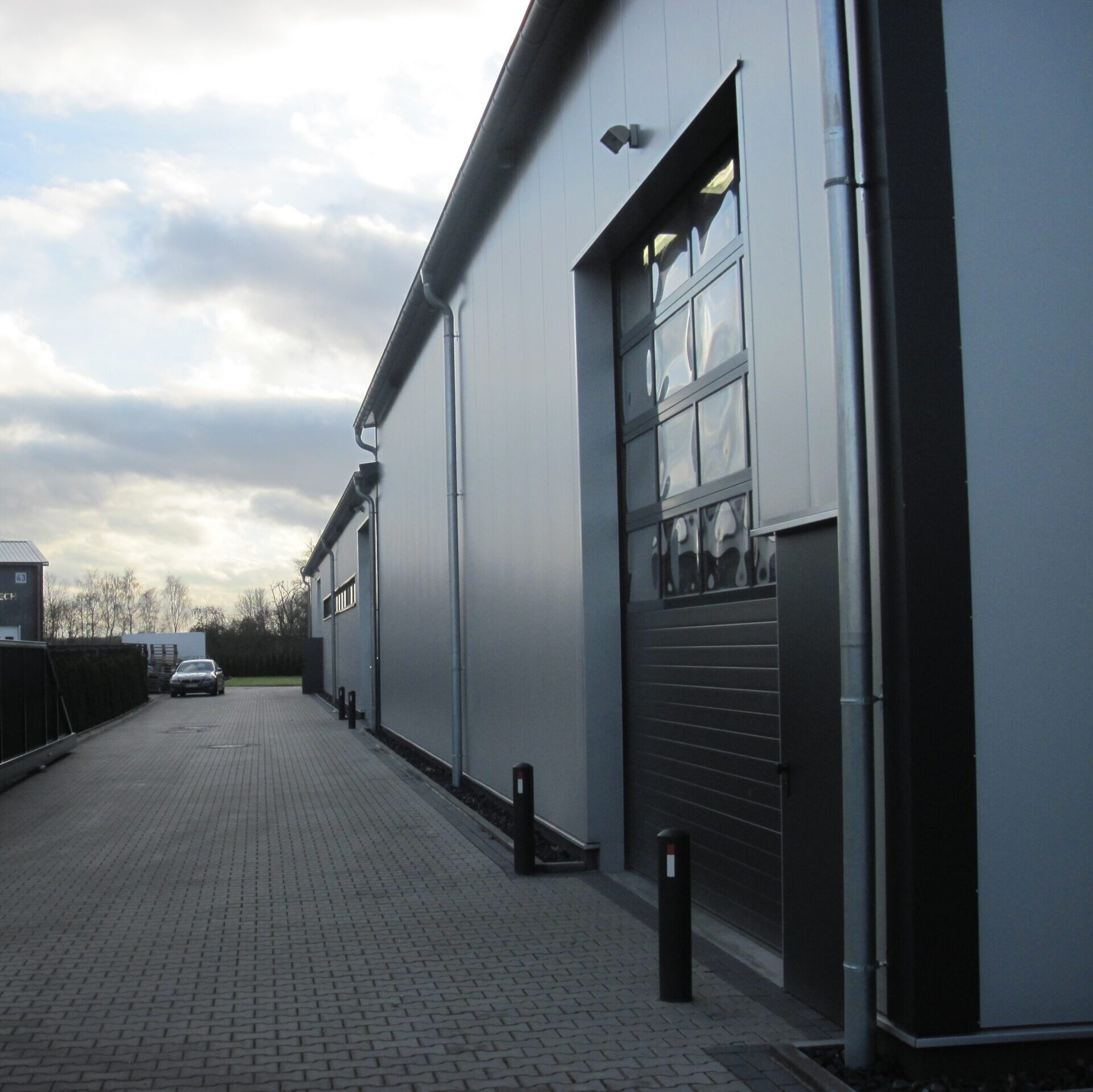 Bild Neubau Lagerhalle Versandhandel Senden