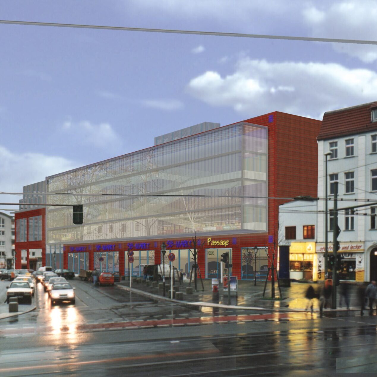 Neubau Einkaufszentrum Berlin – Bahnhofstraße