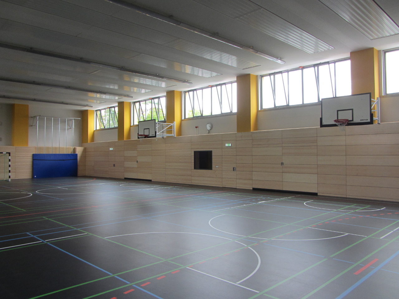 Sanierung Sporthalle Berlin – Feldberger Ring